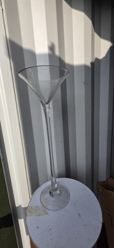 Martini glass vase - martini,