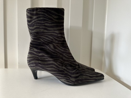 Zara boots zebra - zara,