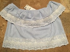 BNWT ZARA LADIES BLUE & WHITE