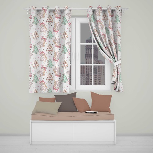 Blackout eyelet curtains - blackout,