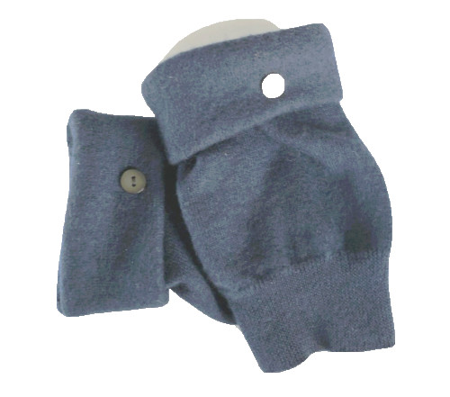 Fingerless gloves blue - gloves, navy