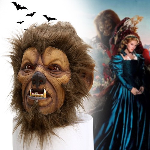 Halloween werewolf mask latex - werewolf,