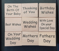 9 Wooden Card Making