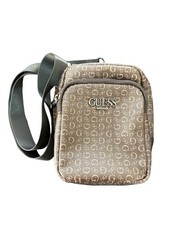 GUESS Brown Crossbody Bag Logo