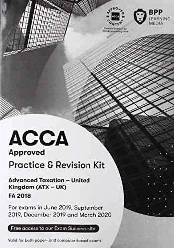 Acca advanced taxation fa2018 - acca,