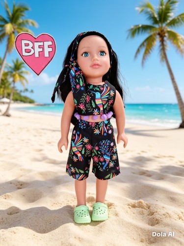 Dolls clothes bahamas - dolls,