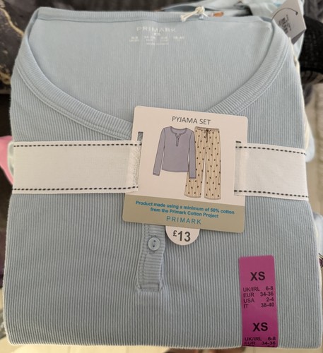 Primark blue ribbed - primark,