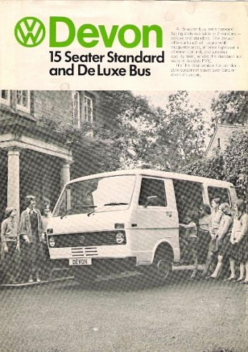 Volkswagen devon seater - lt,