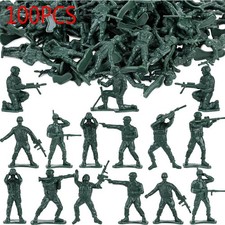100x Toy Soldiers Green