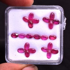 Pcs natural mozambique ruby - 22,