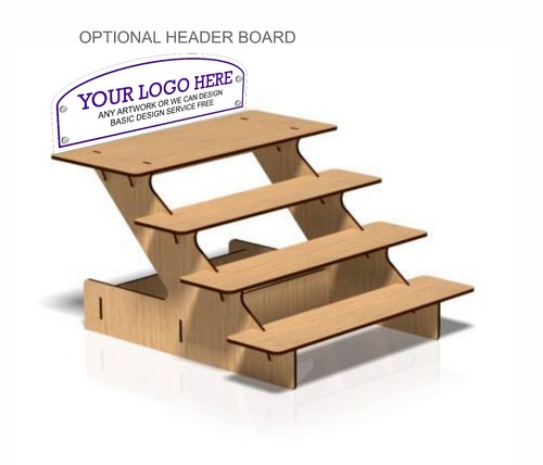 Display stand tier point of - display,