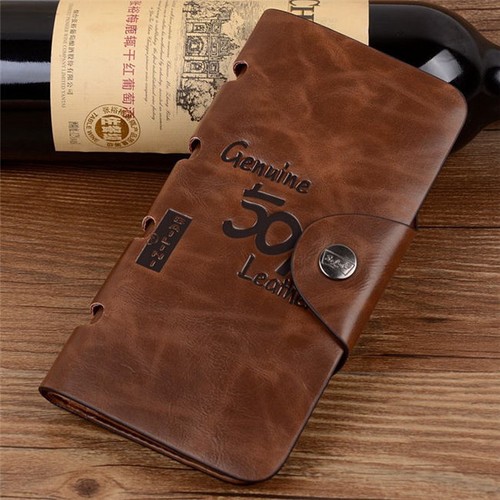 Men leather wallet - men's,