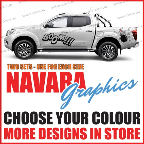 Wall sticker nissan - wall, navara