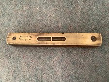 Vintage Small Brass And Wood Level 6ins or 15cm Long