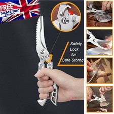 Poultry Shears Heavy Duty Kitchen Scissors with Non Slip Handles