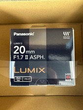 Panasonic LUMIX G 20mm F1.7 II
