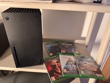 Microsoft XBOX Series X 1TB with 5 Games Boxed in Mint Condition