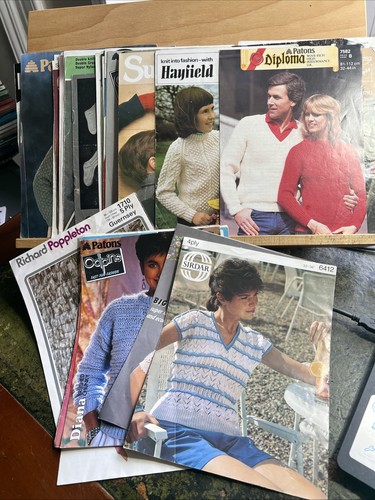 Vintage knitting patterns - patterns,