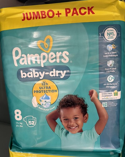 Pampers nappies baby dry jumbo - nappies,