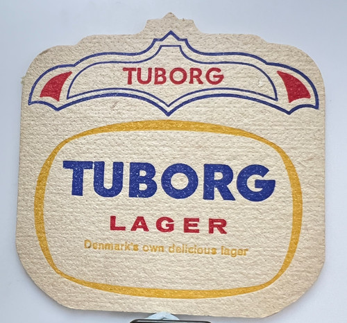 Vintage tuborg lager beer - tuborg, mat