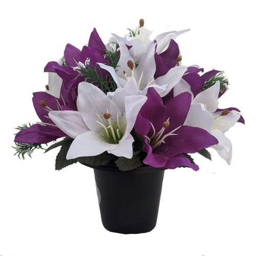 Artificial lily flowers - flowers, in