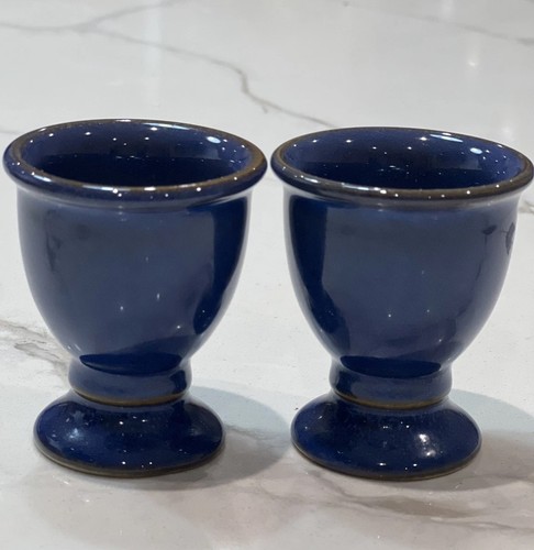 Denby imperial blue egg cup - imperial, x