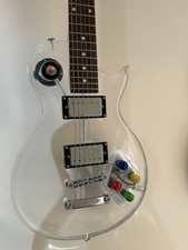 Wesley, Gibson Bodied Perspex Guitar 