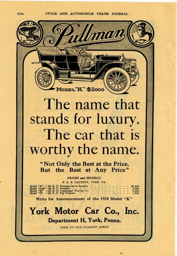 1910 pullman motor - 1910,