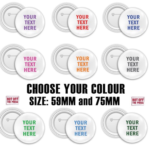 Custom badges party text - party,