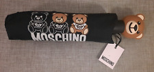MOSCHINO BLACK UMBRELLA WITH