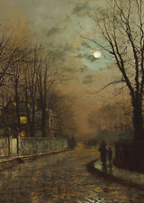 JOHN ATKINSON GRIMSHAW CANVAS