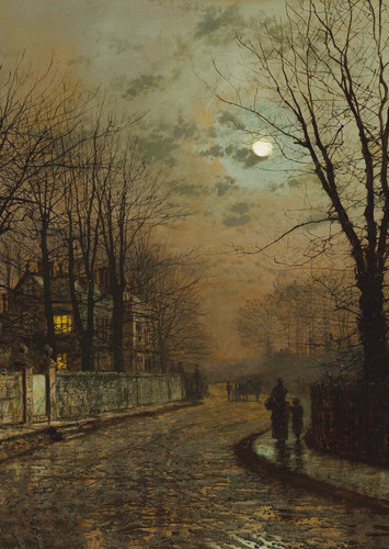 John atkinson grimshaw canvas - grimshaw,