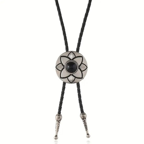 Unisex bolo tie with - with, alloy