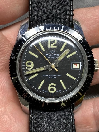 Buler calendar diver watch - buler,