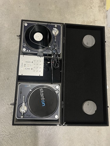 Complete stanton vinyl rig - stanton, dj