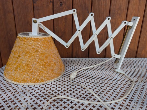 Vintage wall lamp - vintage, scissor