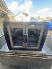 CAB Dog transit box, Large box with fan, blue internal lights and LED work light