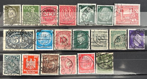 German stamps third - german,