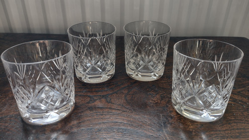 Vintage crystal whiskey - 4,