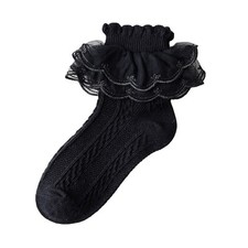 Women Girls Lace Fancy Ankle