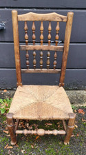 18th century Lancashire country chair. Good condition.