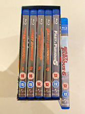 The Fast And Furious 1-5 (Box Set) (Blu-ray, 2011) PLUS Movie 6 Extended Version