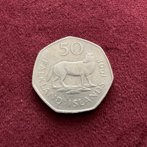 50p coin fifty - fifty, of