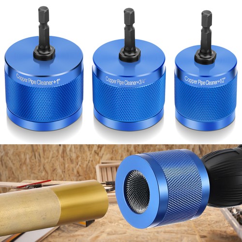 Copper pipe cleaner drill - copper,