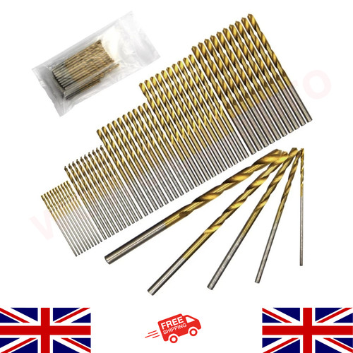 50pcs titanium twist - titanium, drill