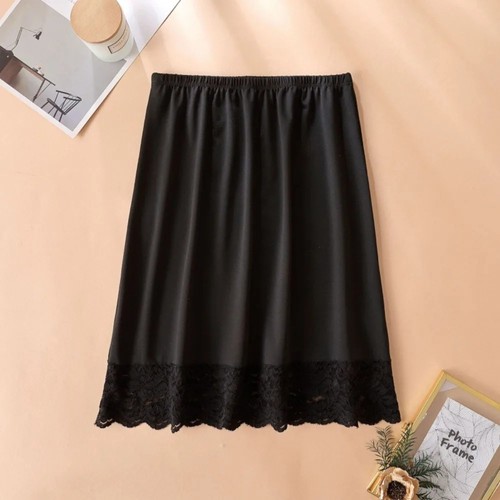 Ladies lace long slip - ladies,