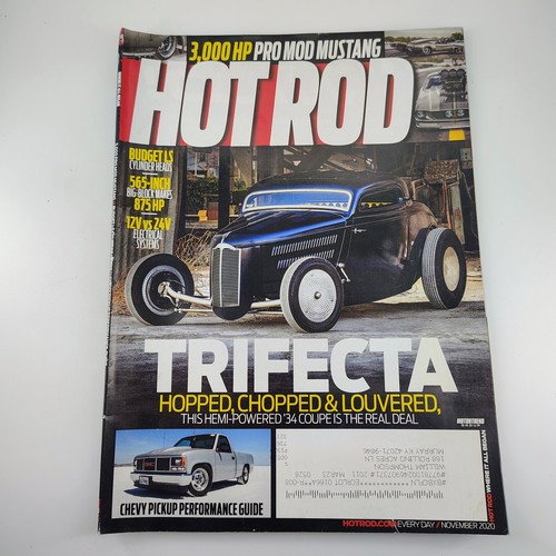 Hot rod november 2020 1934 - hot,