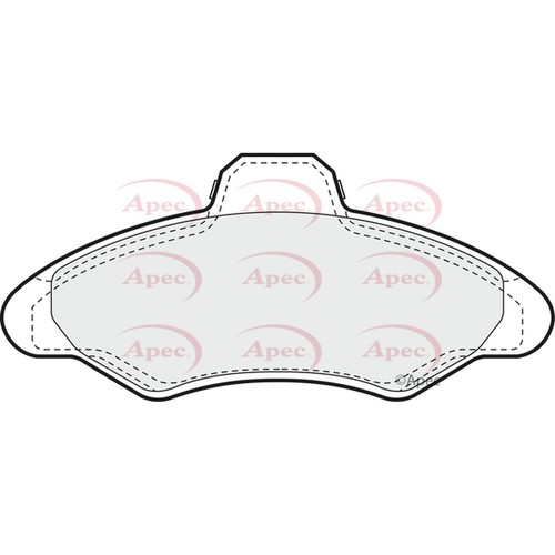 Brake pads set - brake, for