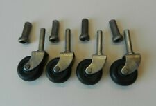 Set of 4 Flexello Castors with Housing (New Old Stock)