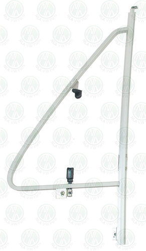 T25 aluminium opening - aluminium, 1/4